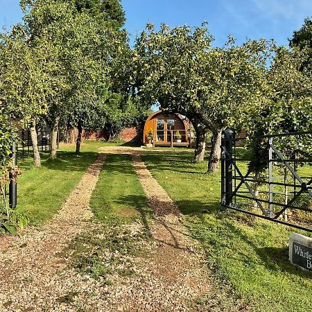 Secluded Cosy Luxury Pod With Wood Fired Hot Tub Hotel Shrewsbury Eksteriør billede