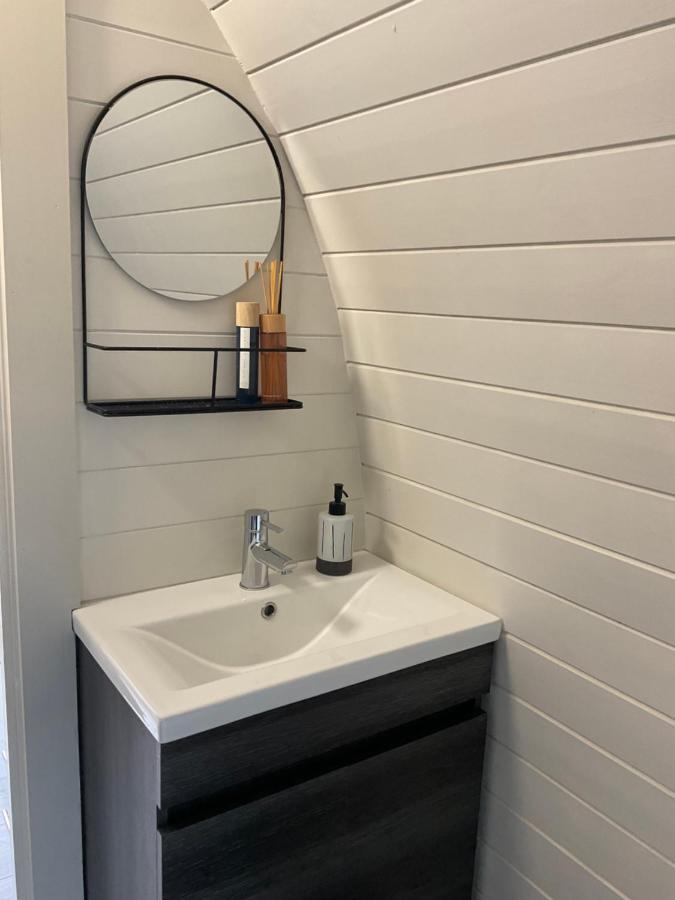 Secluded Cosy Luxury Pod With Wood Fired Hot Tub Hotel Shrewsbury Eksteriør billede